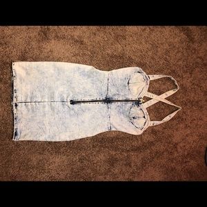 Denim dress size small